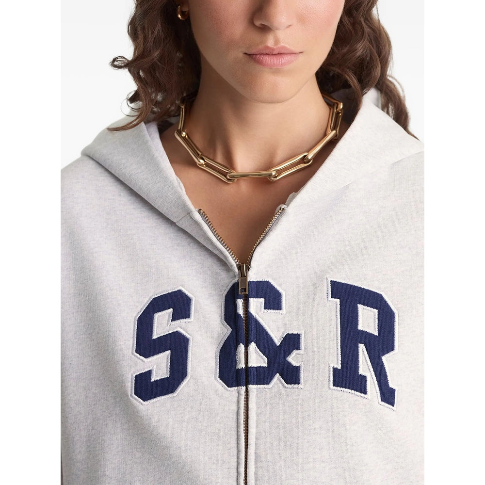 Sweatshirt Sporty & Rich Grey Cotton: 100. Sweatshirts