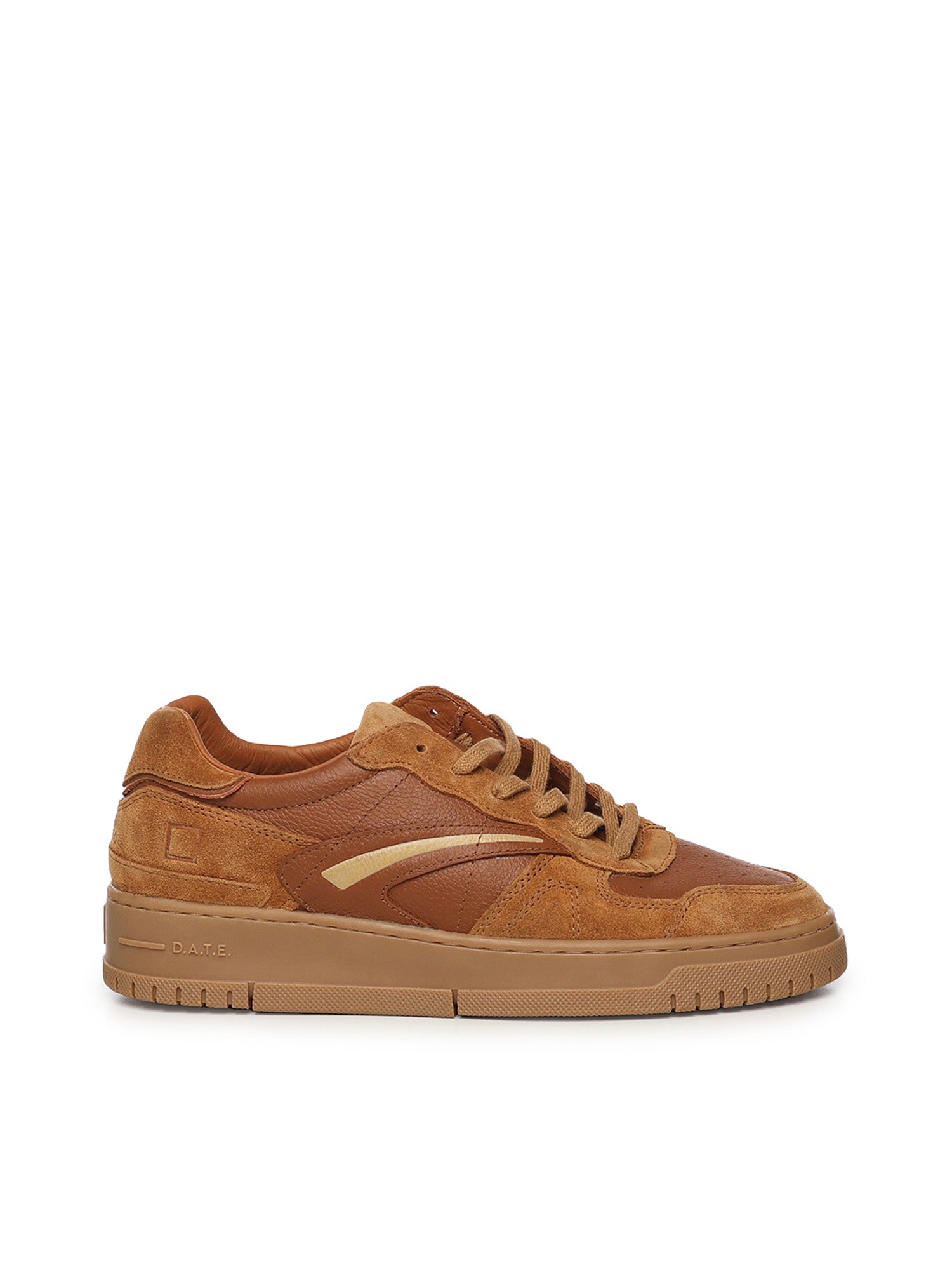 D.A.T.E. Sneakers Natural Cuoio
