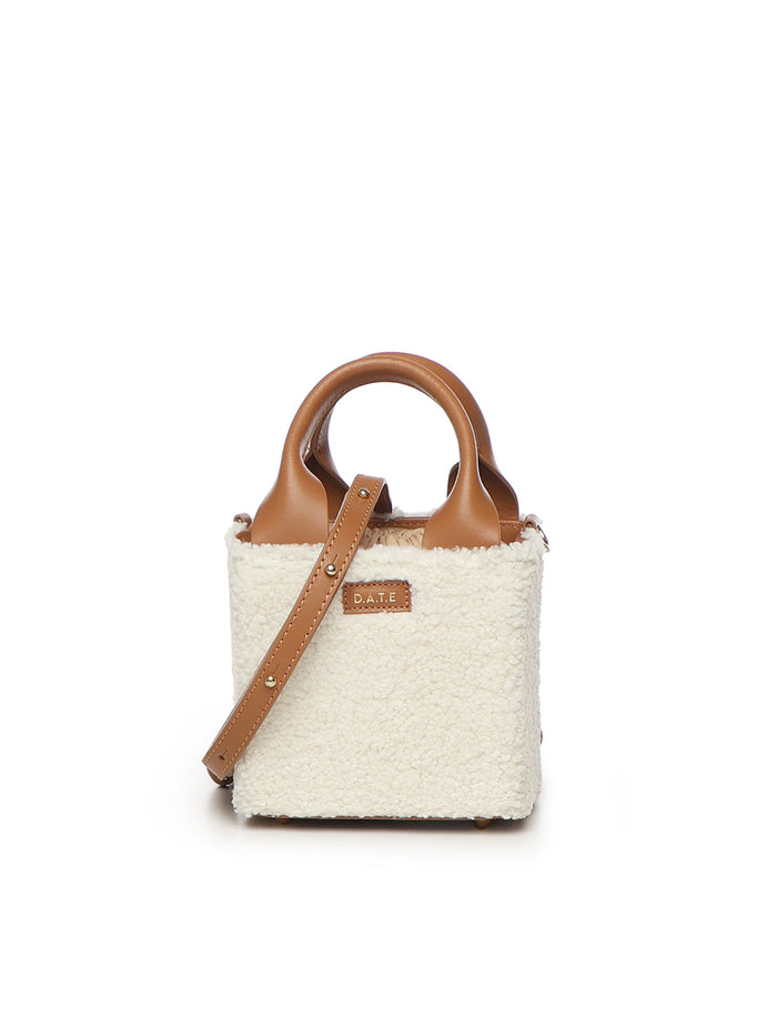D.a.t.e. Bags White Teddy