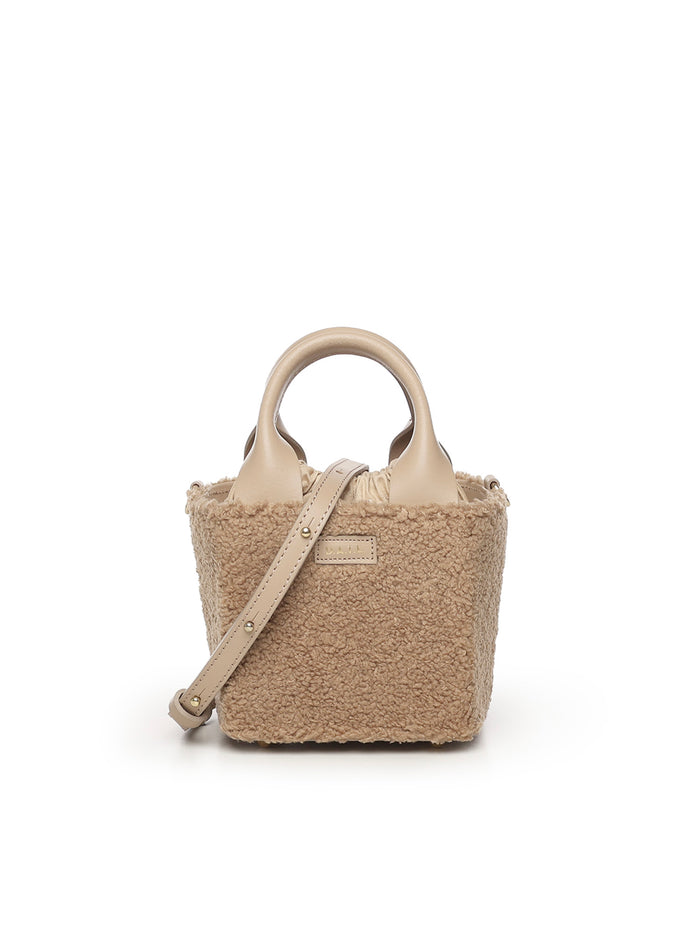 D.a.t.e. Bags Beige Teddy