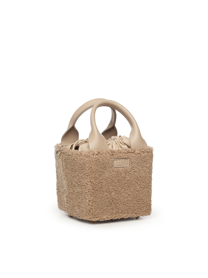 D.a.t.e. Bags Beige Teddy