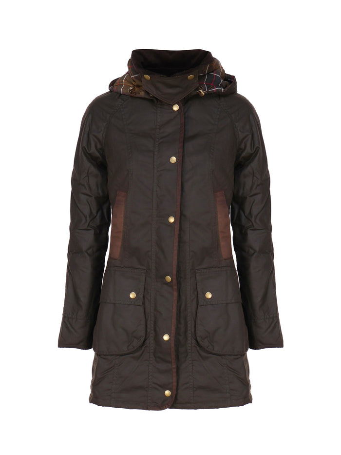 Barbour Coats Olive Classic Waxed Cotton