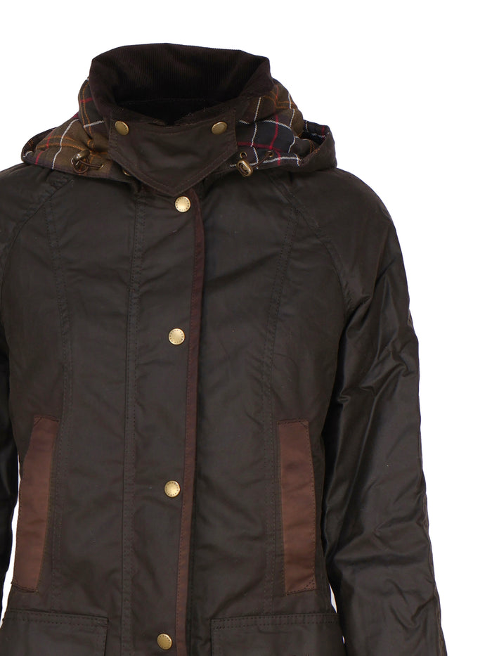 Barbour Coats Olive Classic Waxed Cotton