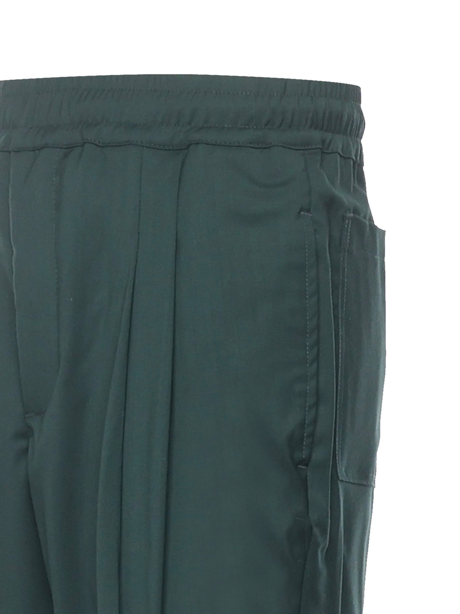 Giuliano Galiano RTW Green Virgin Wool