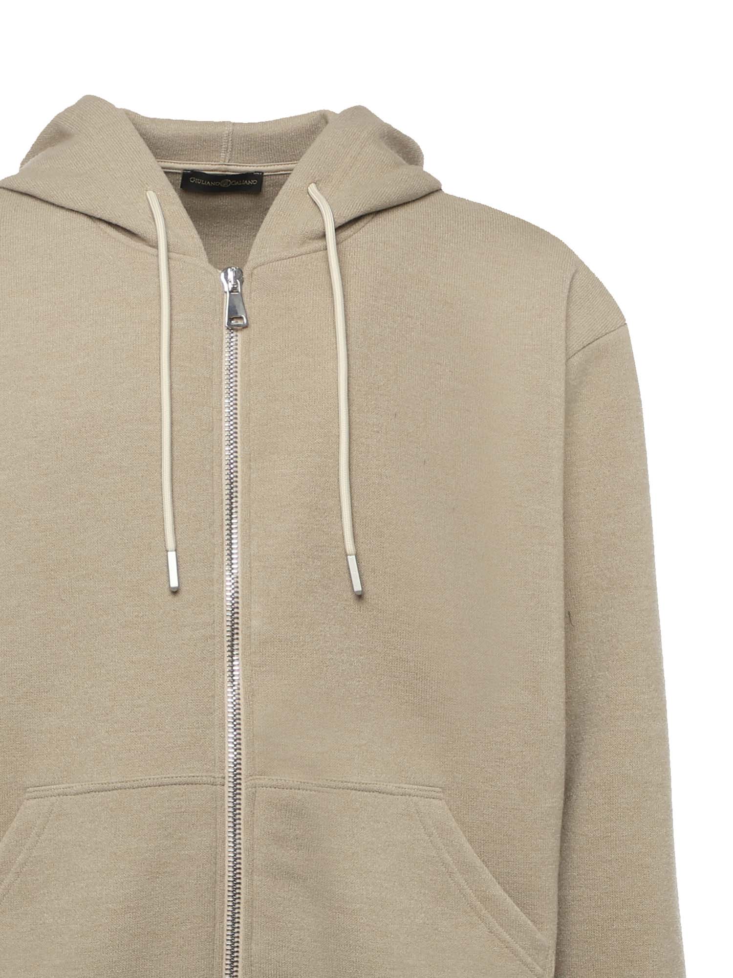 Giuliano Galiano Sweaters Beige Polyester Viscose Elastane