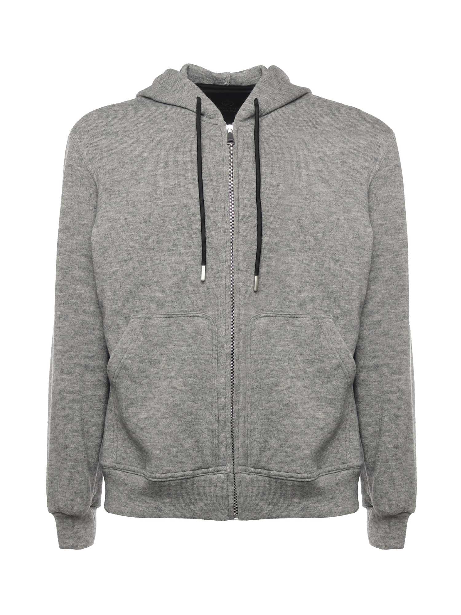 Giuliano Galiano Sweaters Grey Polyester Viscose Elastane