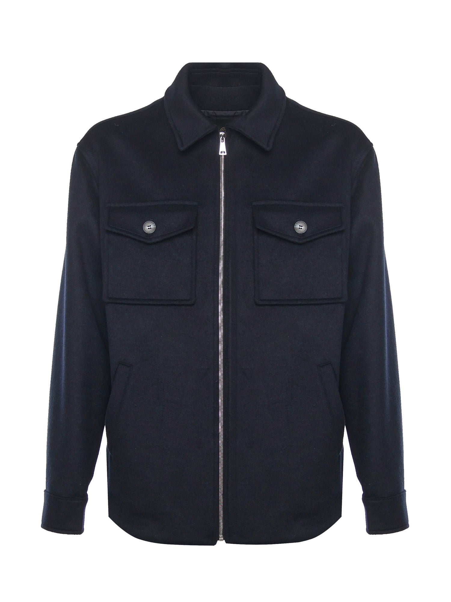 Giuliano Galiano Shirts Blue Polyester Wool