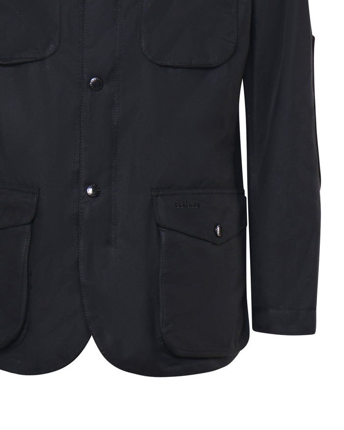 Barbour Coats Black Waxed Cotton