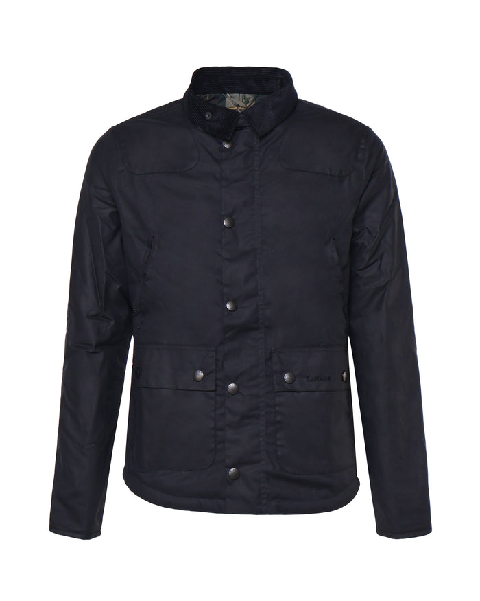 Barbour Coats Blue Waxed Cotton