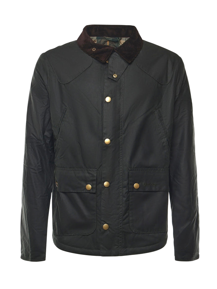 Barbour Coats Sage Waxed Cotton