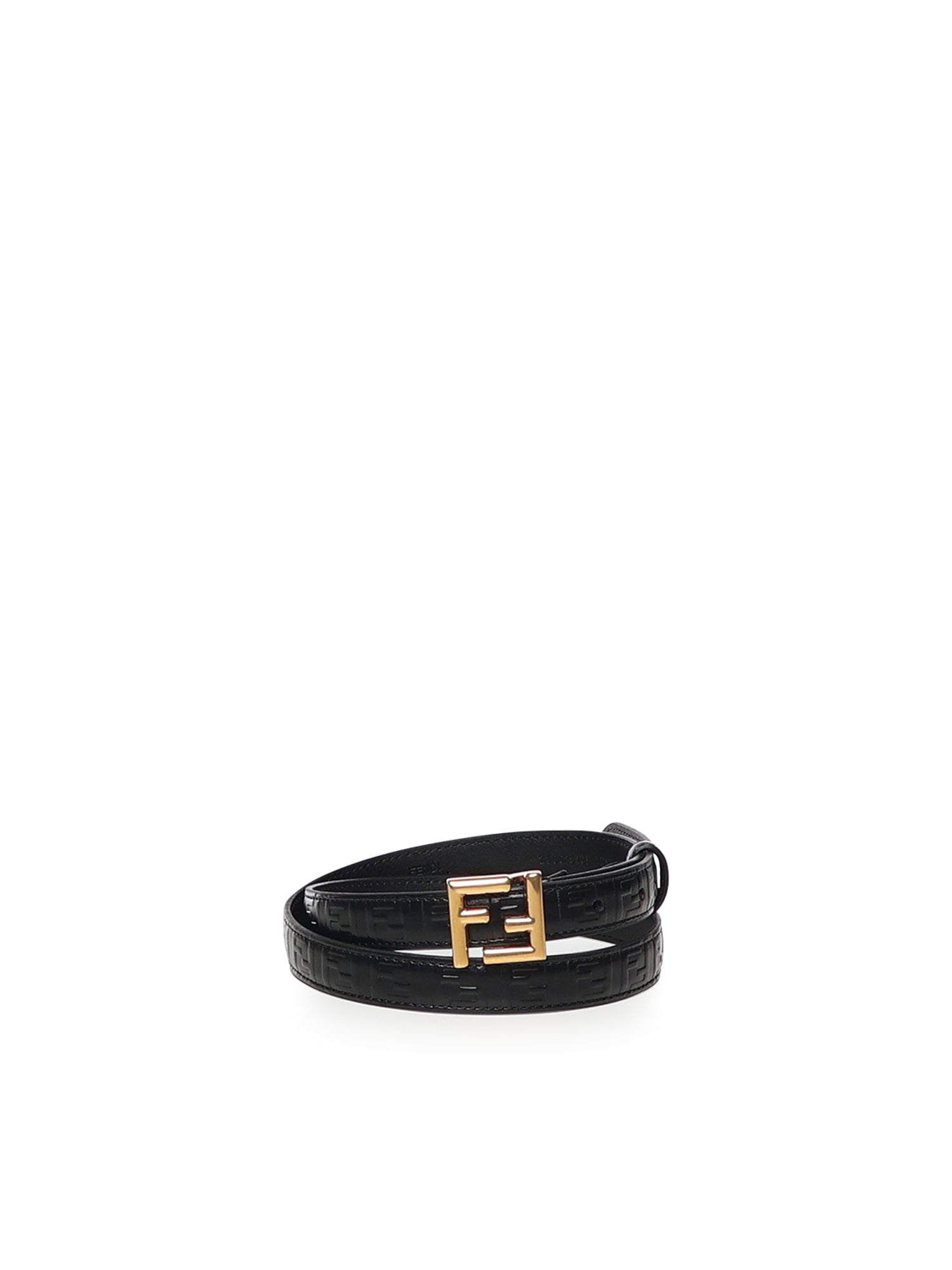 Fendi Belts Nero+obur Vit+interno:vit