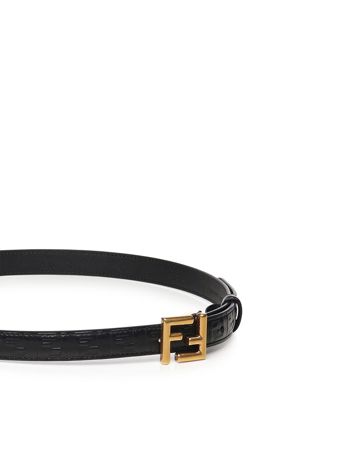 Fendi Belts Nero+obur Vit+interno:vit