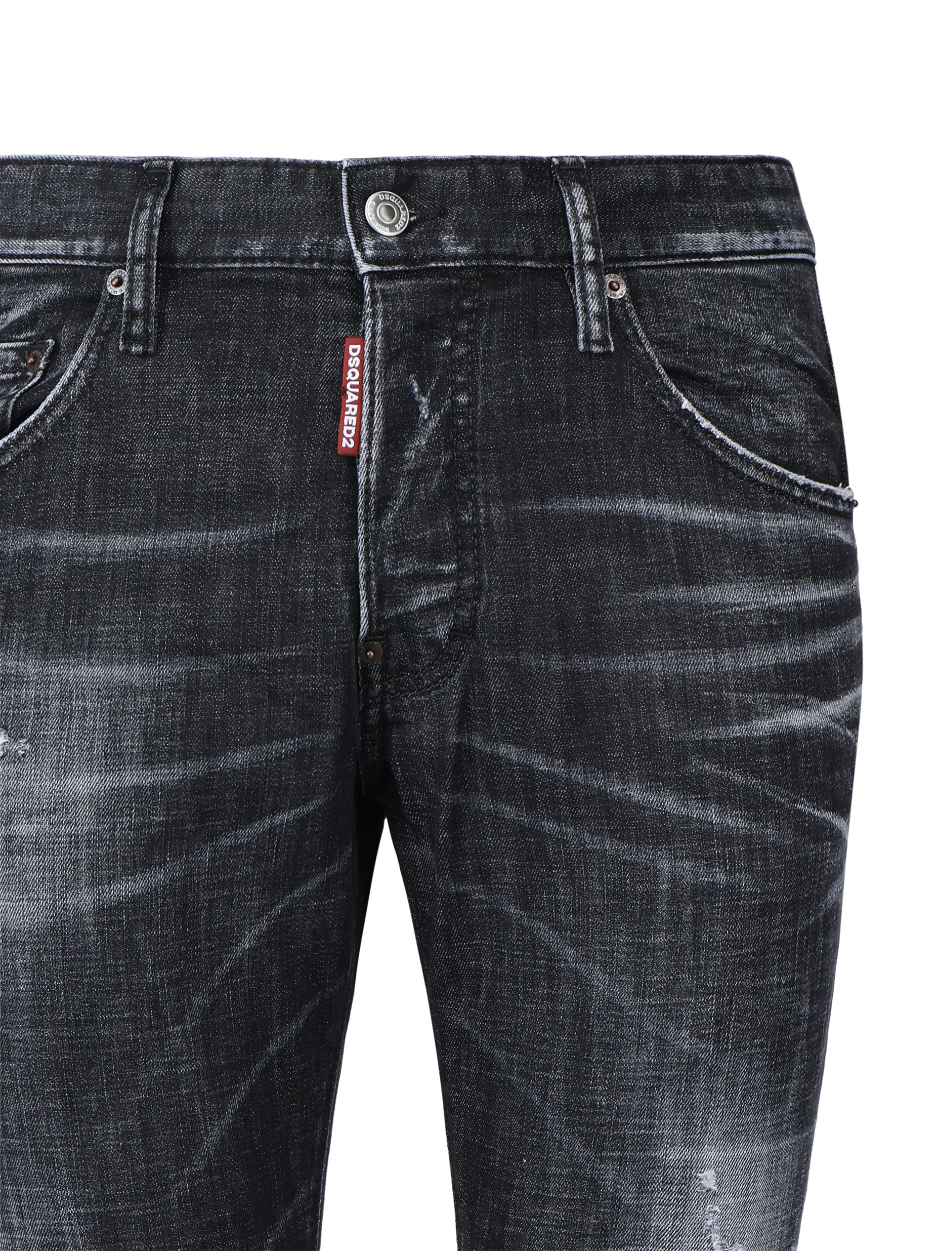 Dsquared2 Jeans Black Cotton
