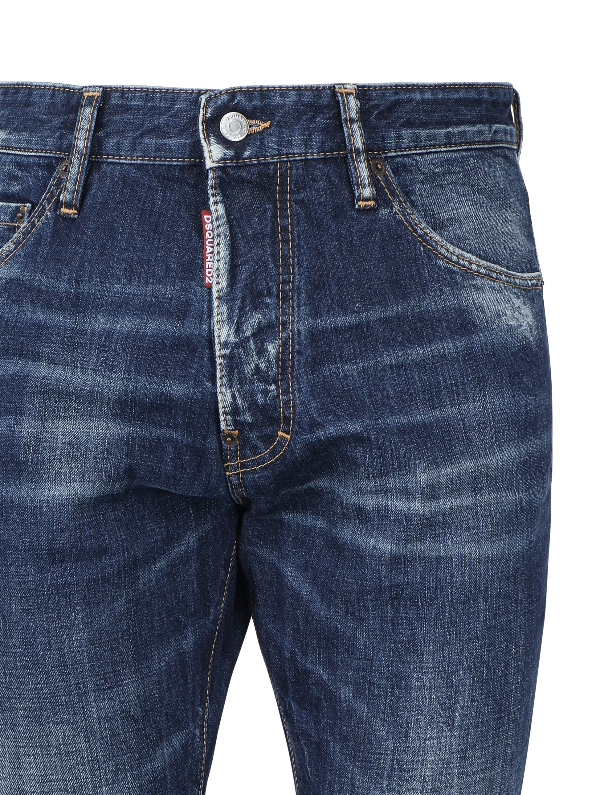 Dsquared2 Jeans Blue Cotton