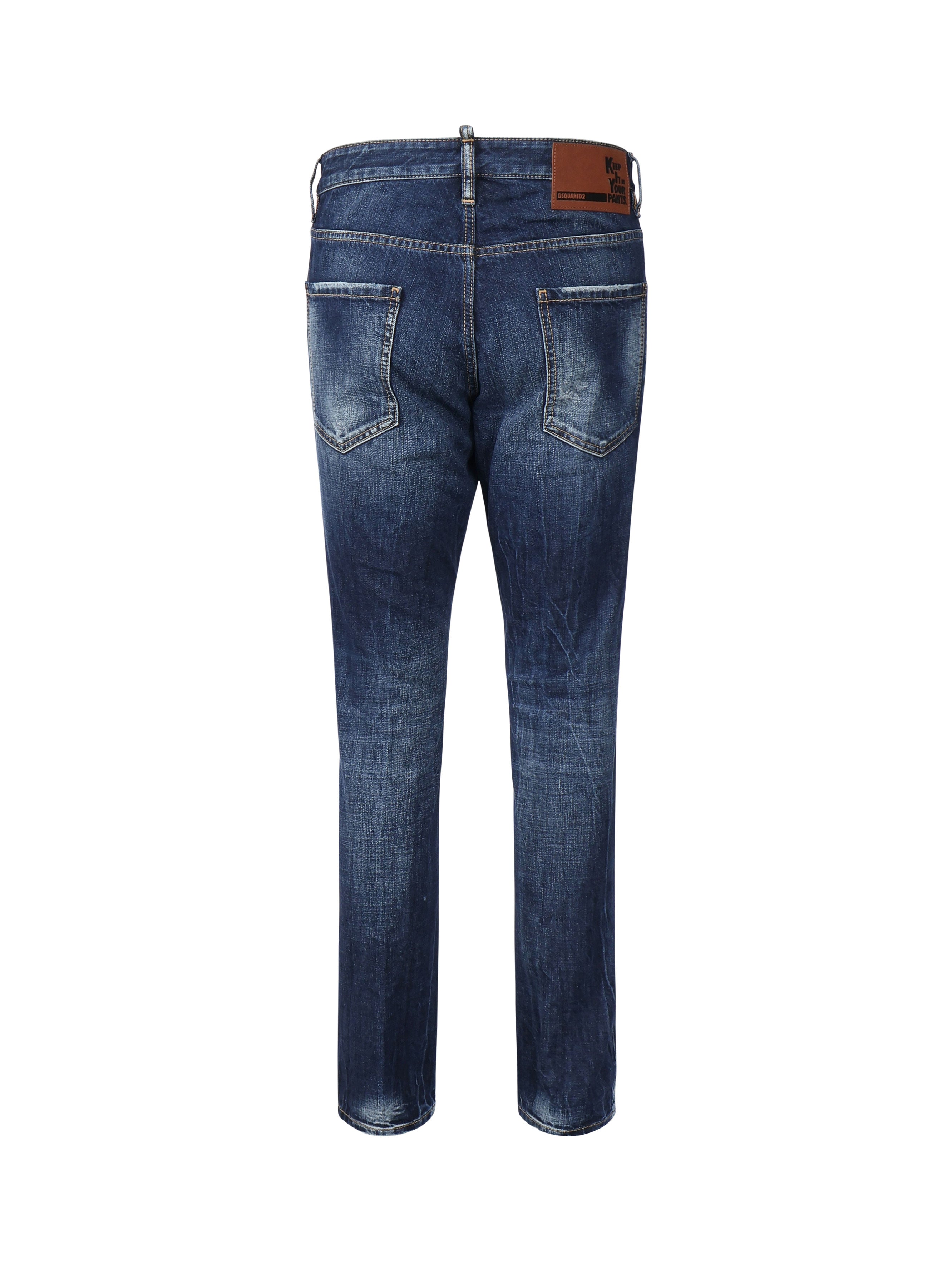 Dsquared2 Jeans Blue Cotton