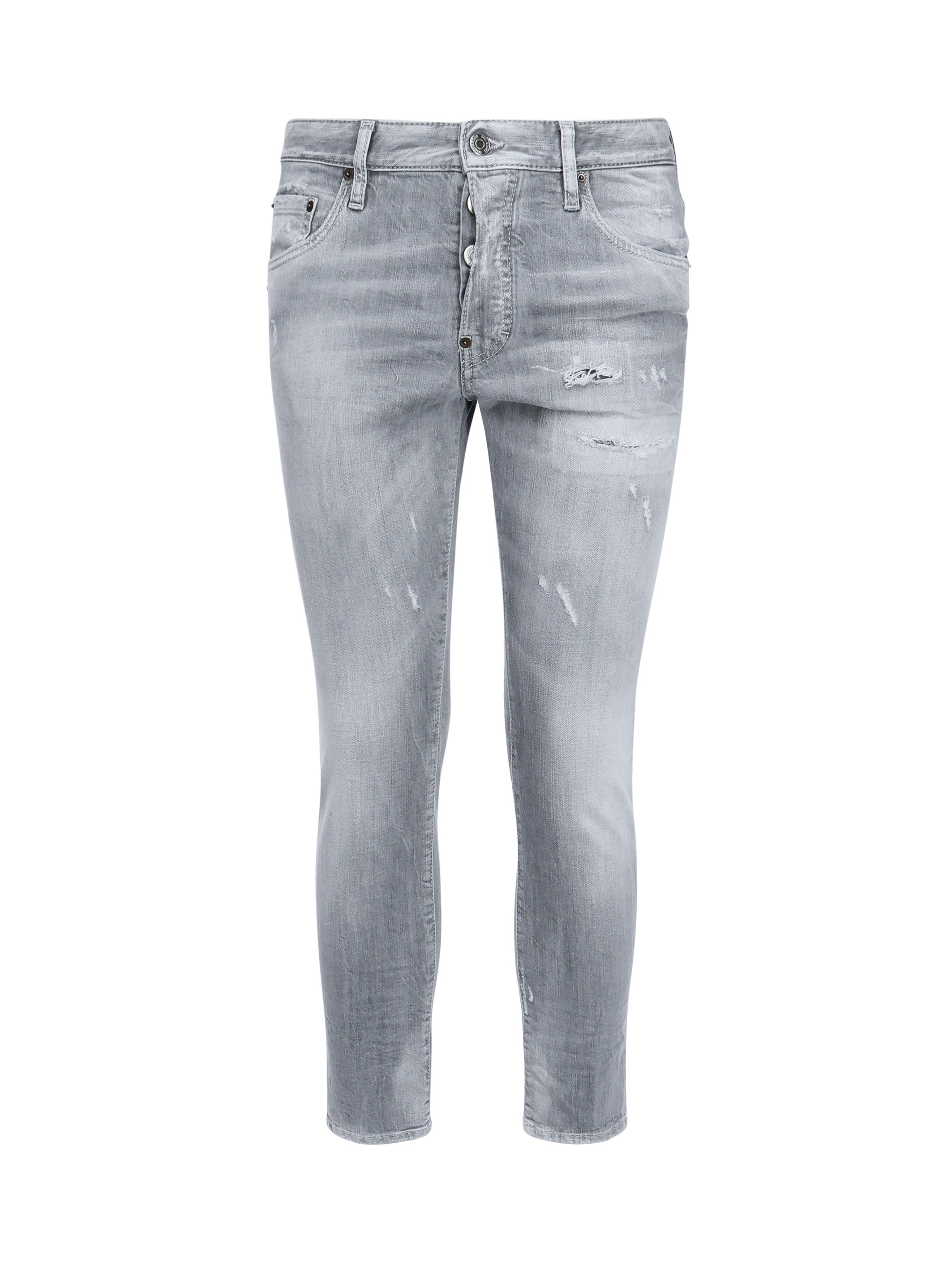 Dsquared2 Jeans Grey Cotton