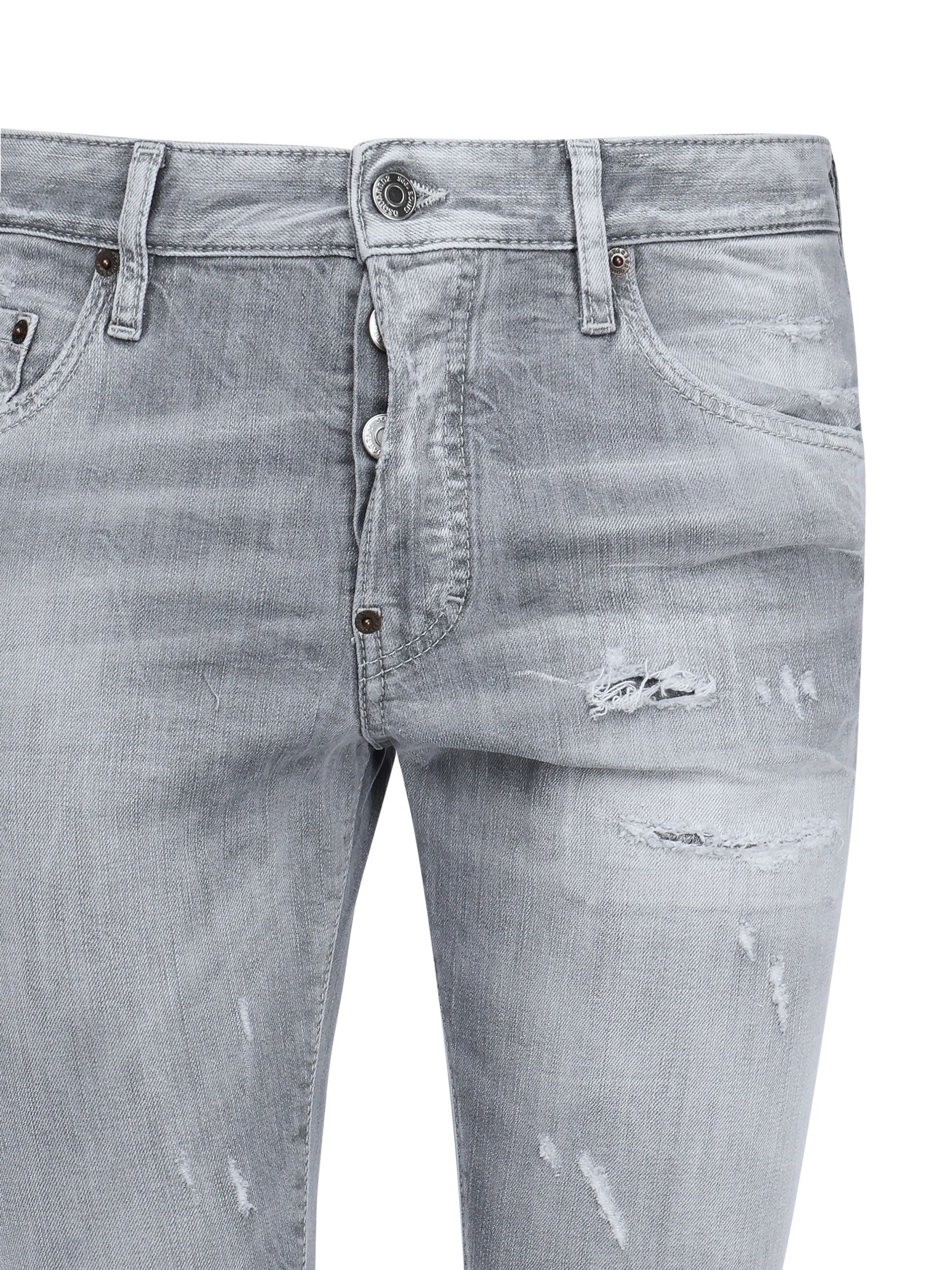Dsquared2 Jeans Grey Cotton