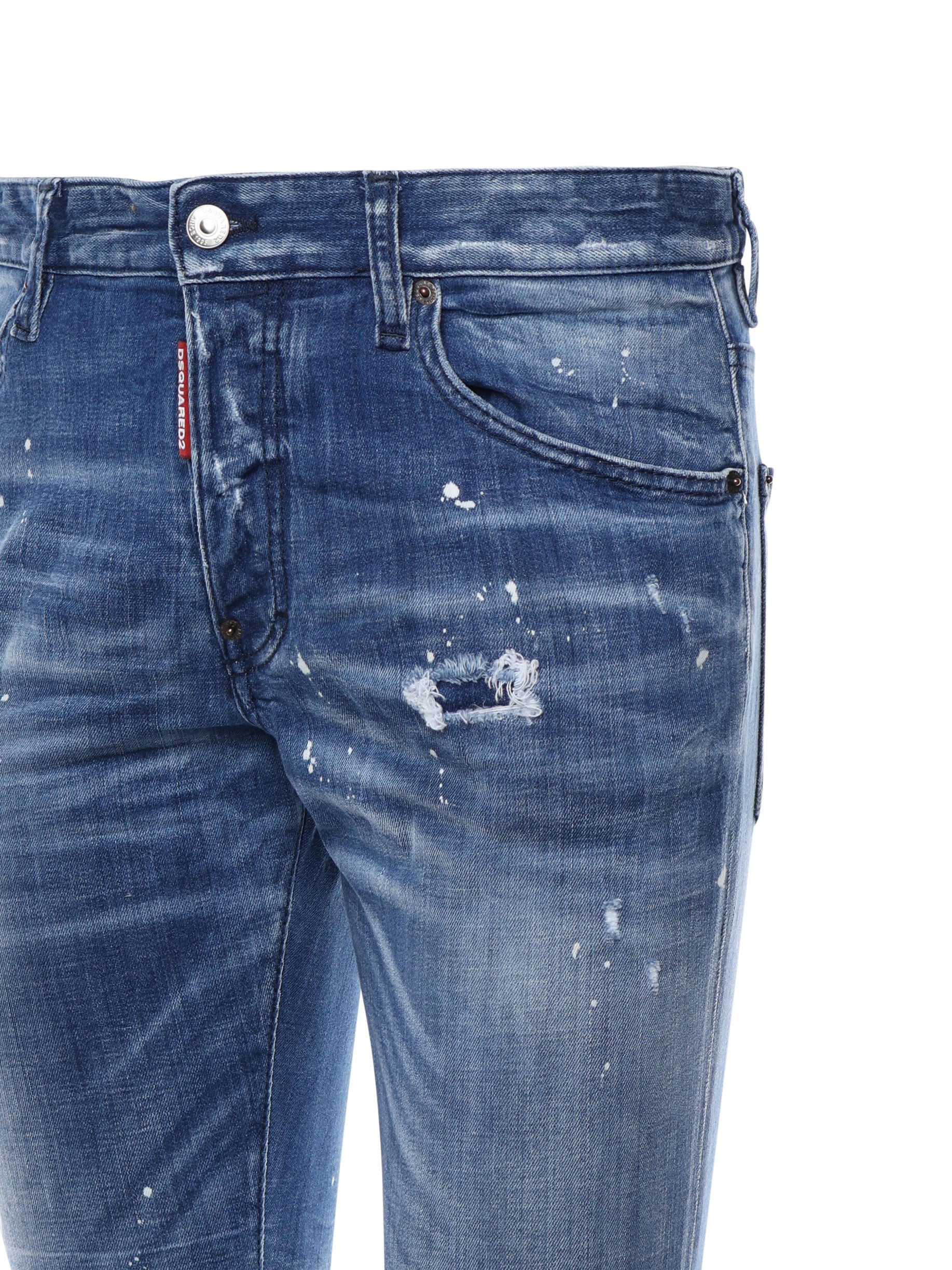 Dsquared2 Jeans Blue Cotton