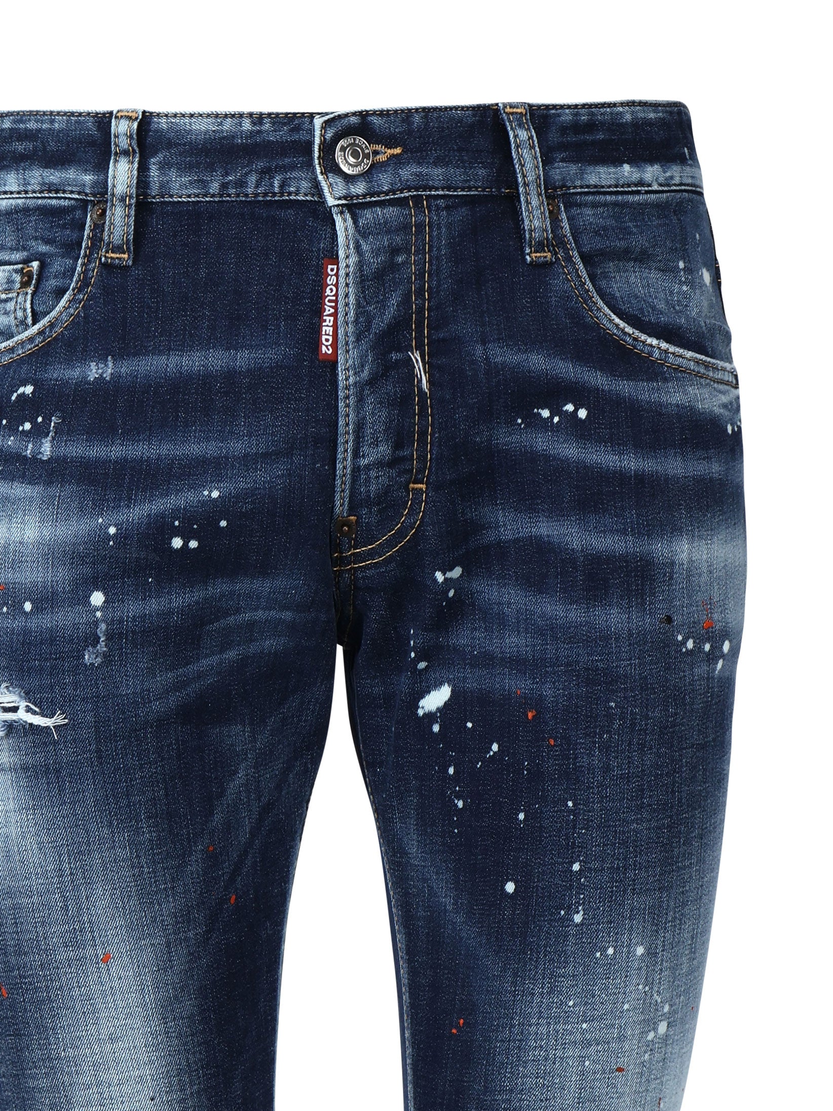 Dsquared2 Jeans Blue Cotton