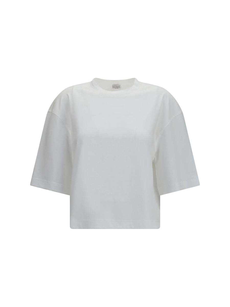 Brunello Cucinelli 100% Cotton t-shirt in white