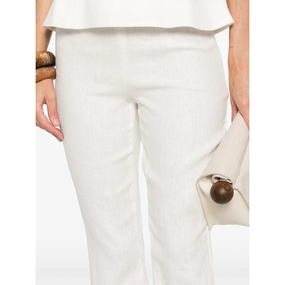 Pant Faithfull The Brand Black Linen/flax: 100