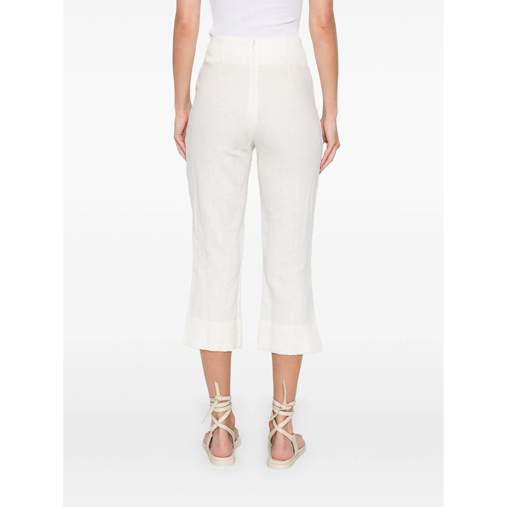 Pant Faithfull The Brand Black Linen/flax: 100