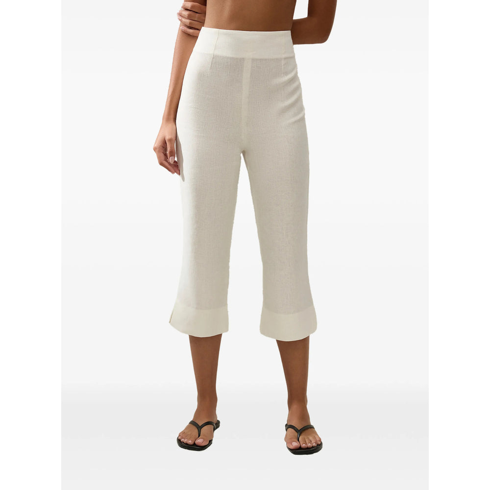Pant Faithfull The Brand Black Linen/flax: 100