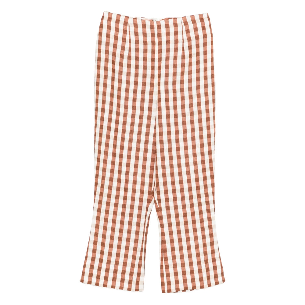 Pant Faithfull The Brand Brown/neutrals Linen/flax: 100