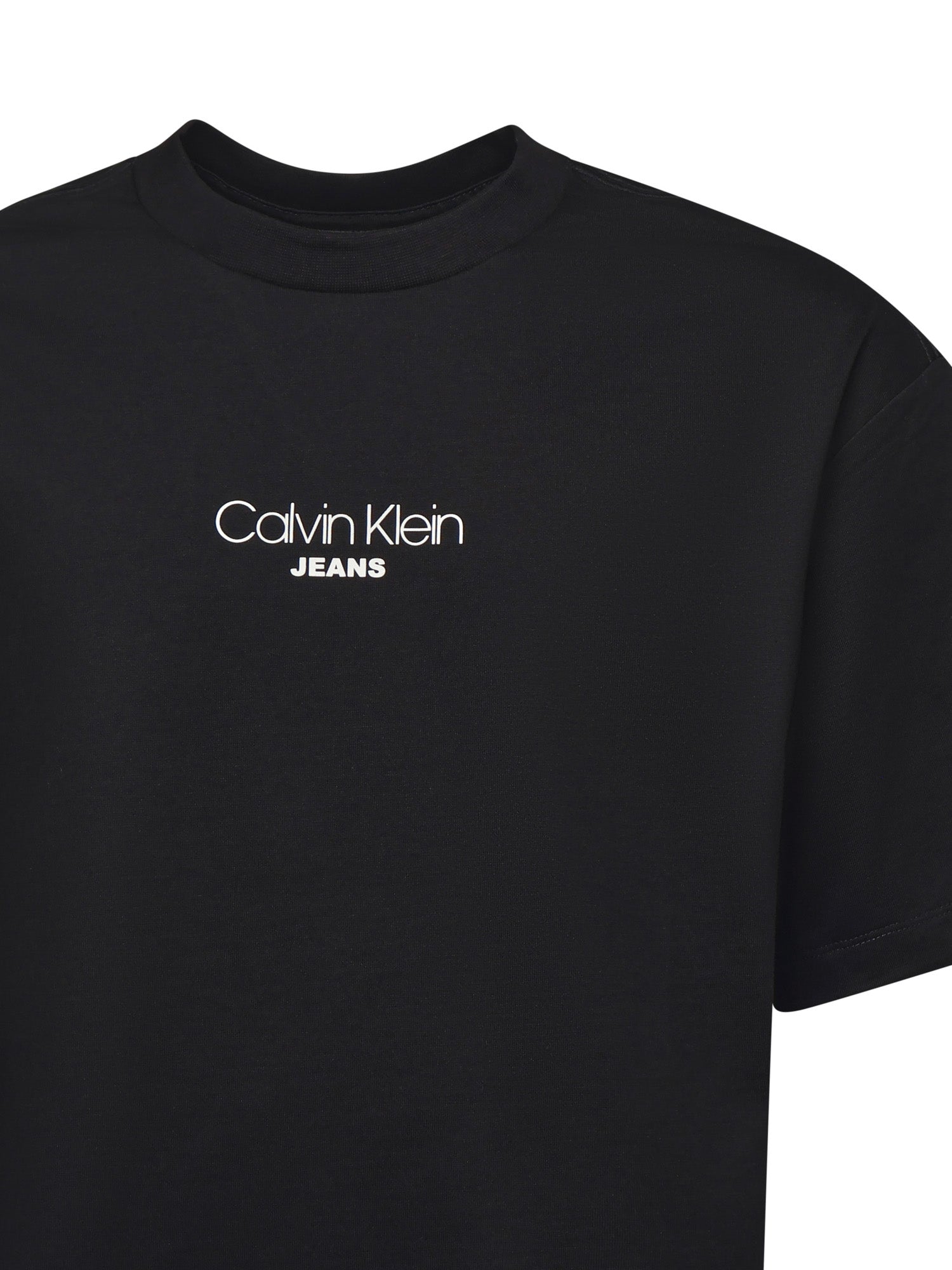 Calvin Klein T-Shirts And Polos Black Cotton