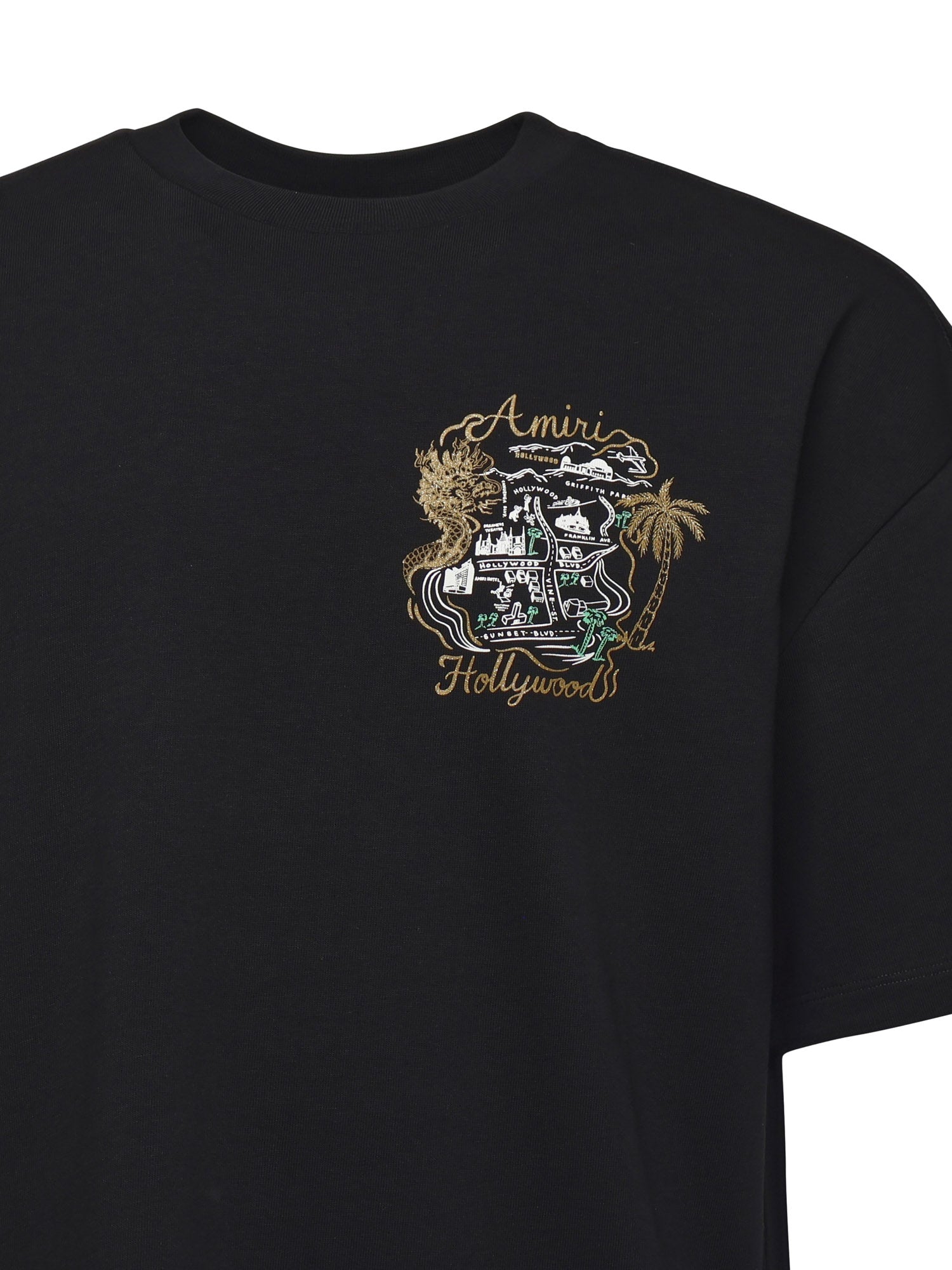 Amiri T-Shirts And Polos Black