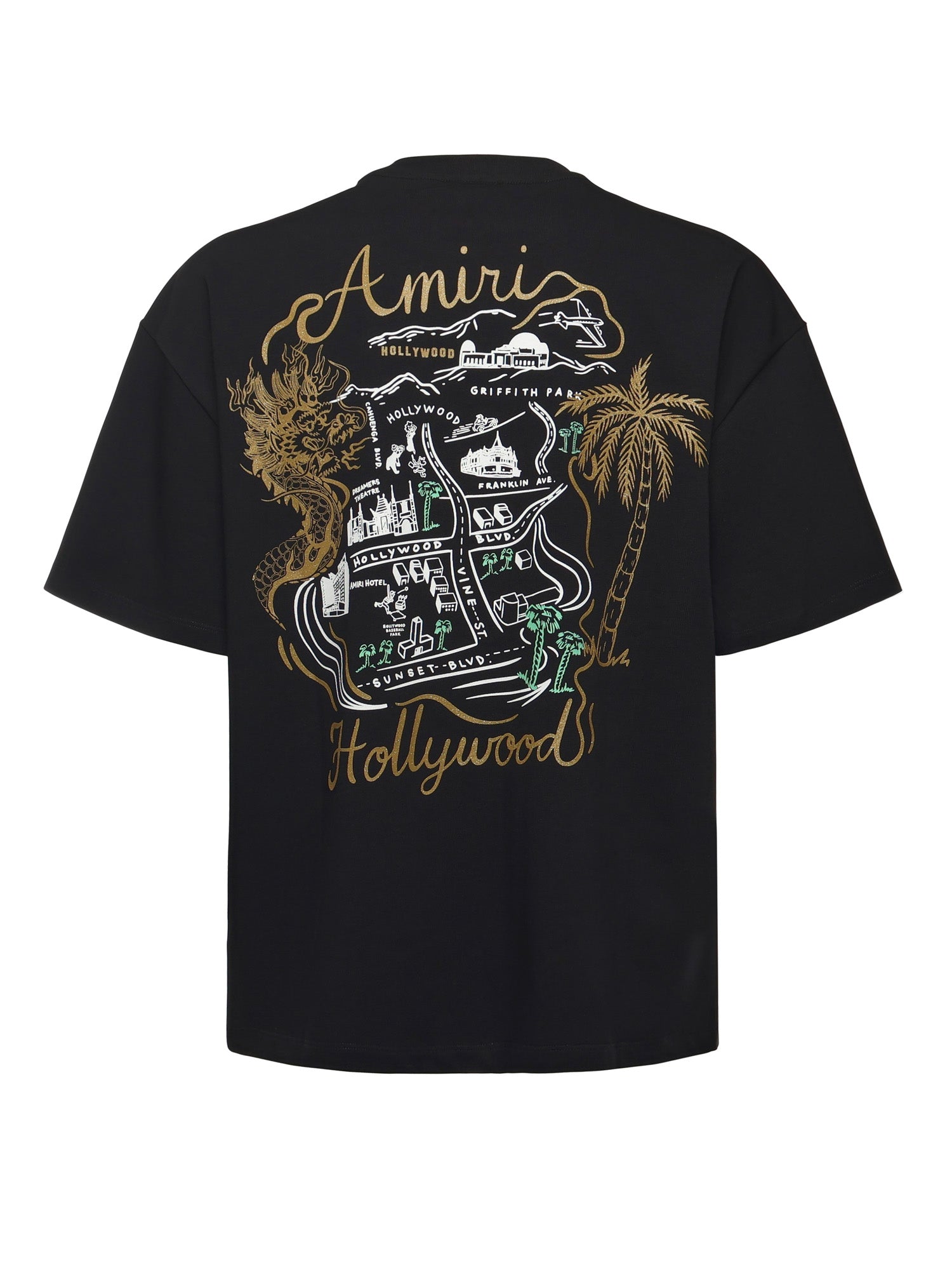 Amiri T-Shirts And Polos Black