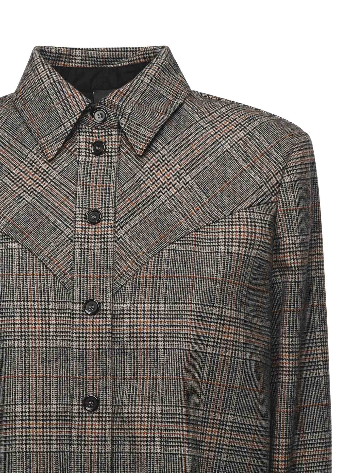 Pinko Shirts Multi. Beige/grigio/giallo