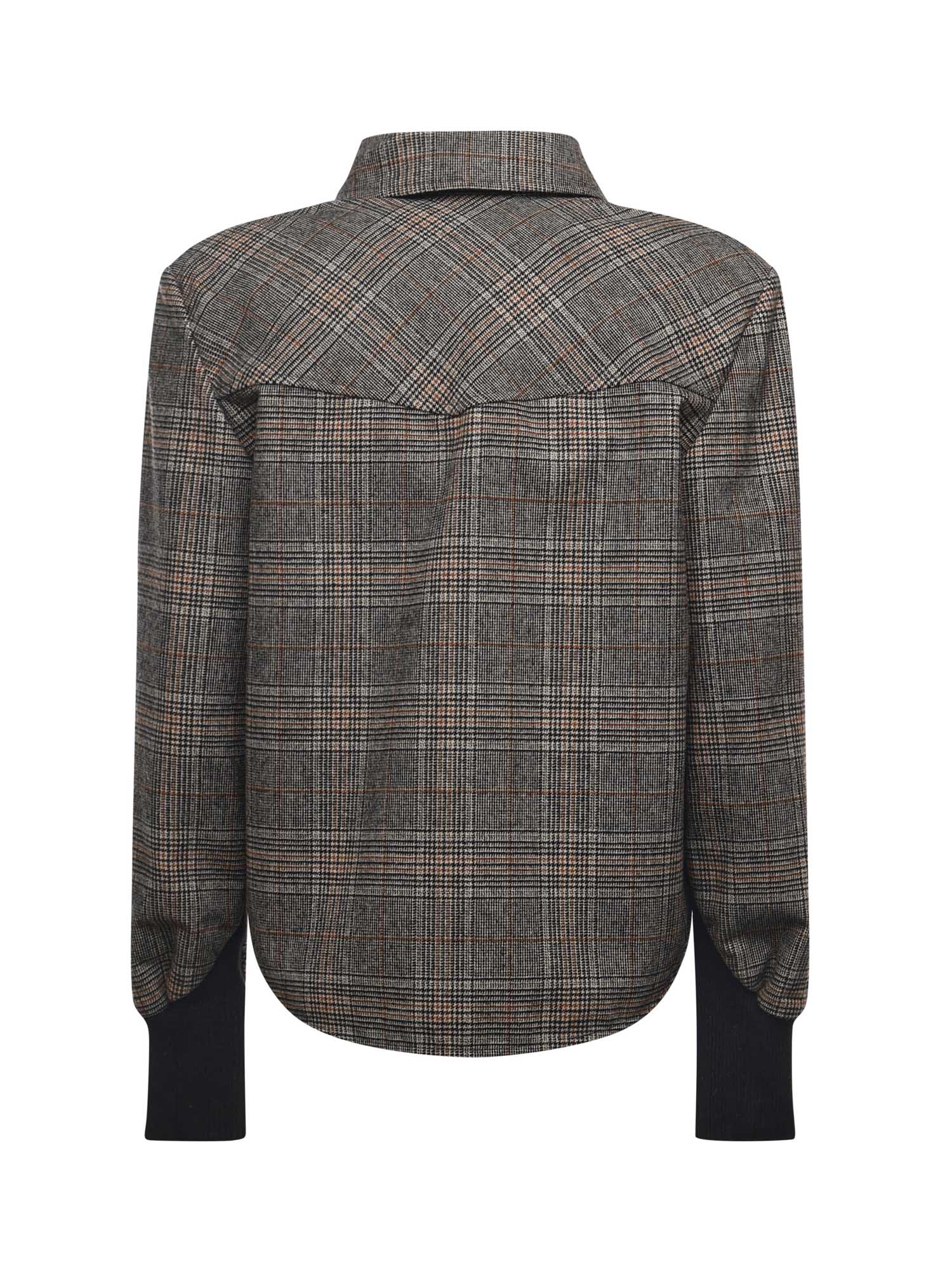 Pinko Shirts Multi. Beige/grigio/giallo