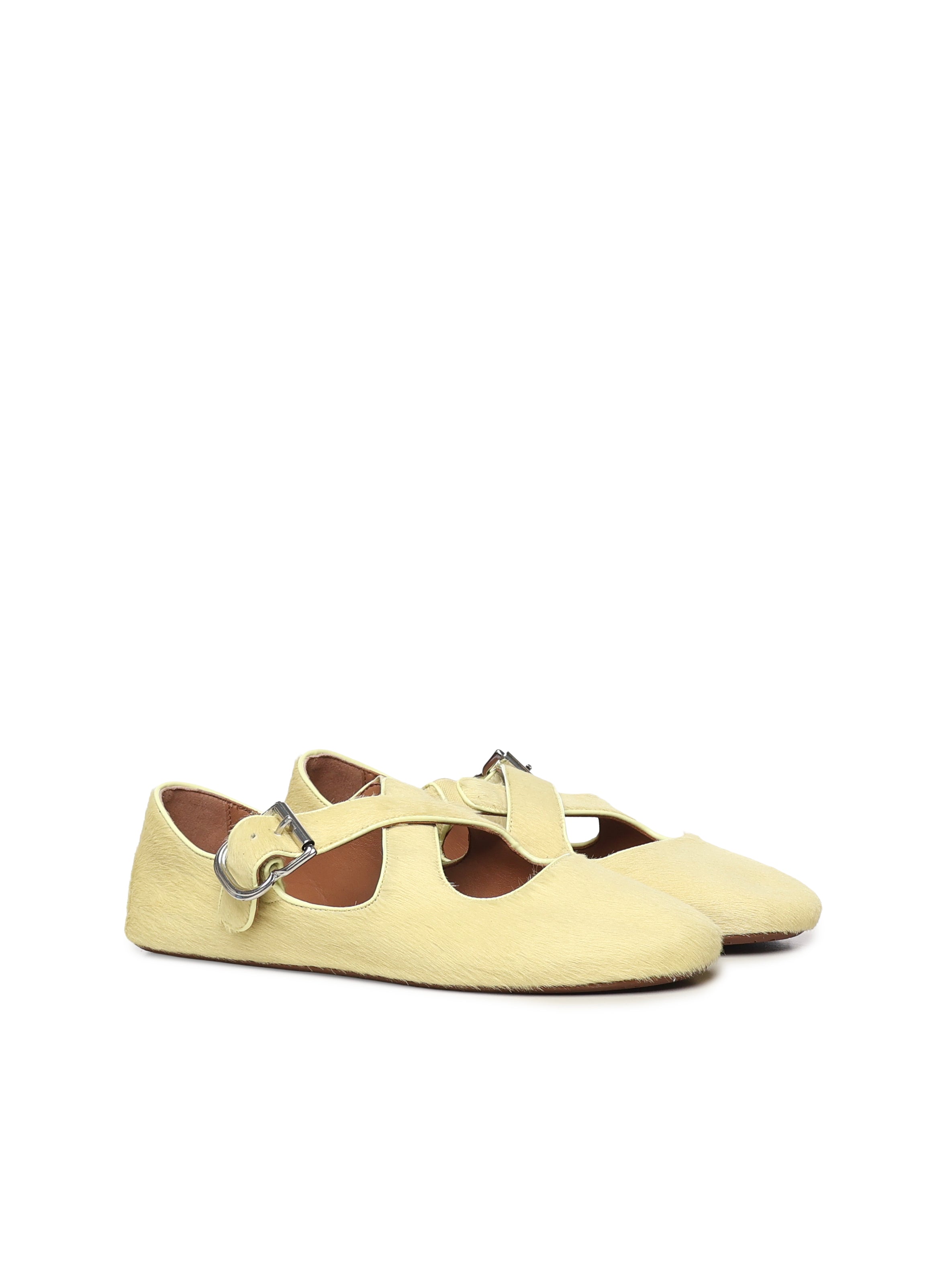 Alaia Flat Shoes Limonade
