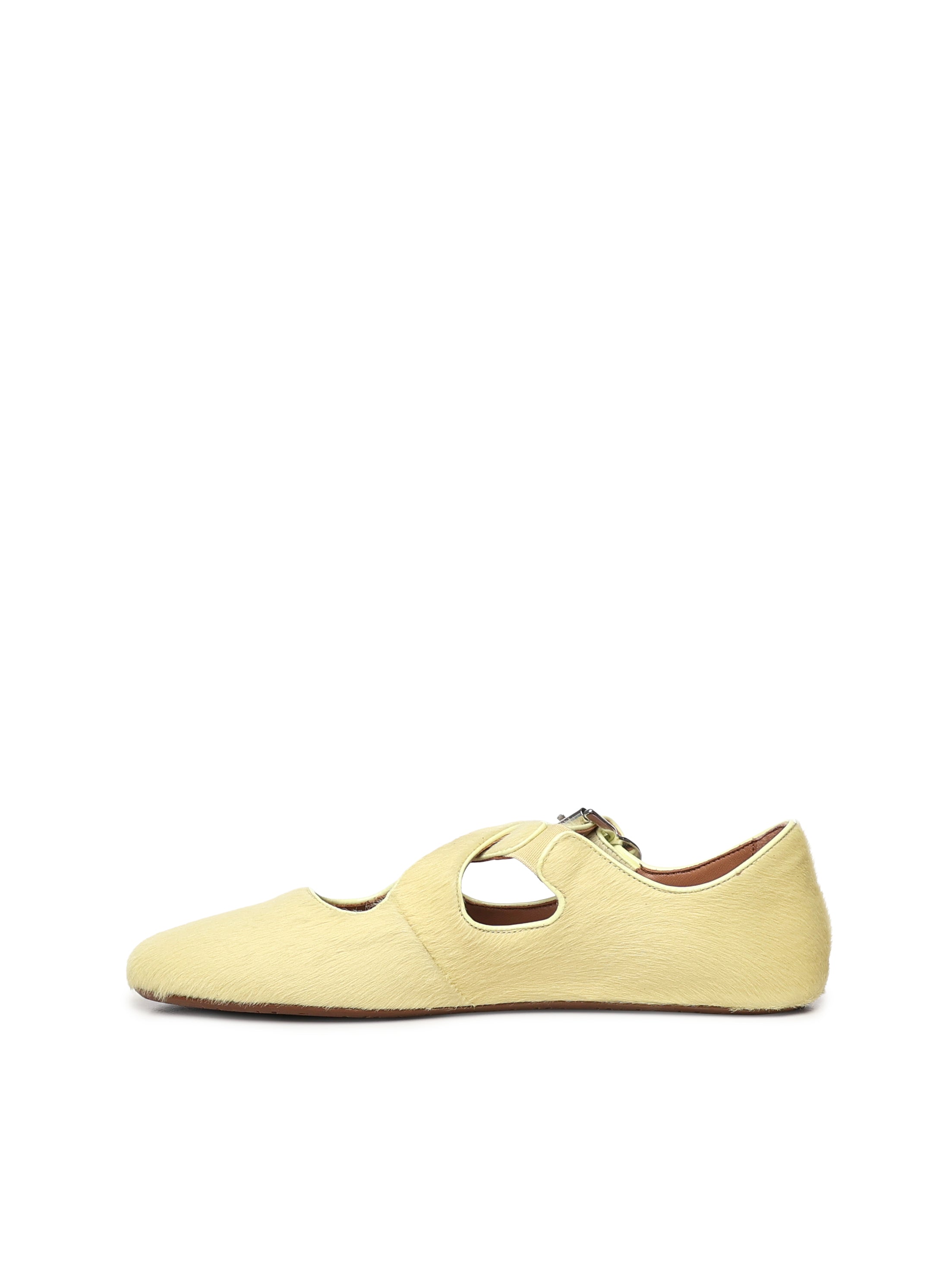 Alaia Flat Shoes Limonade
