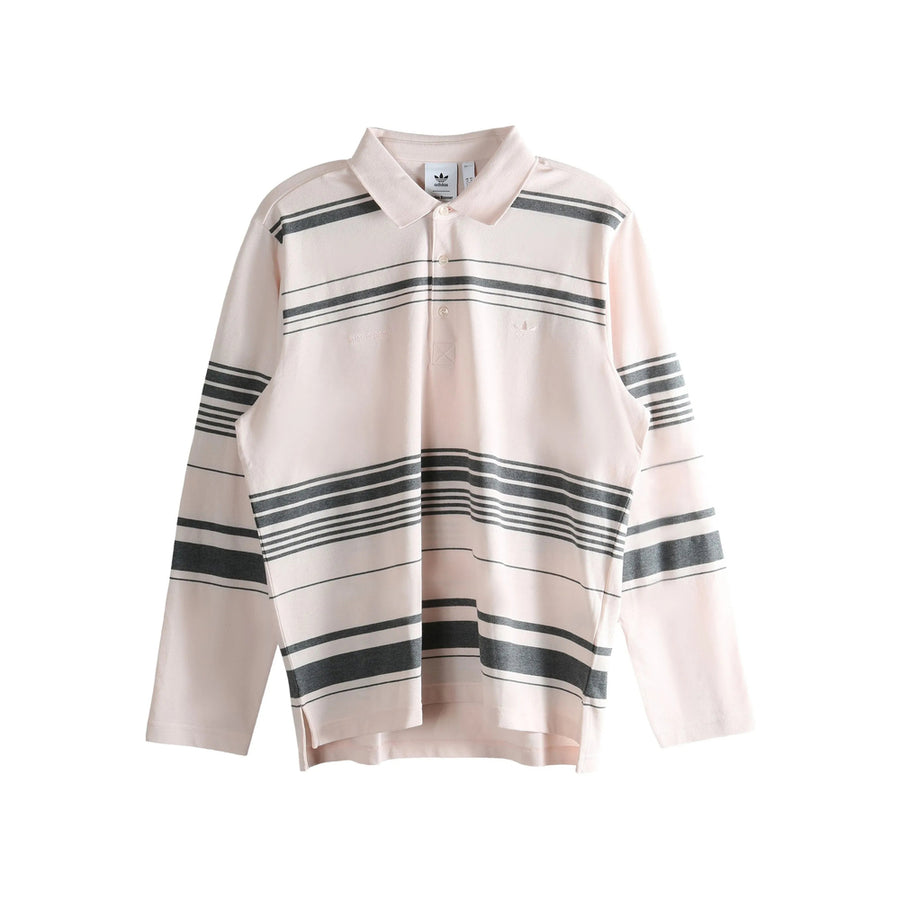 Polo Sweater Pink-Grey Pink/grey Cotton Shirts