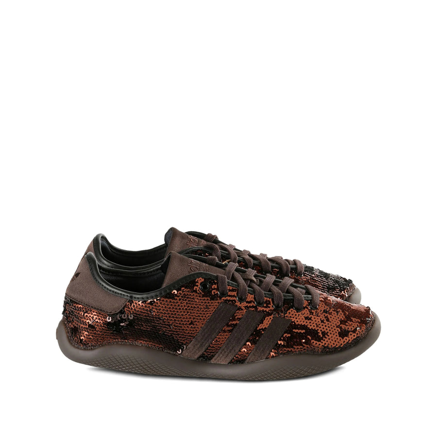 Sneakers With Brown Sequin Embellishments Sole Rubber: 100. Trainers