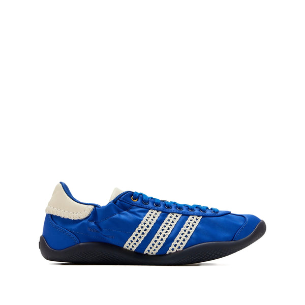 Sneakers Blue Nylon Outer: Nylon; Sole: Rubber Trainers