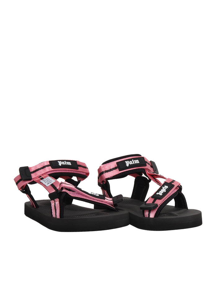 Pink sandals Polyamide Sole Rubber