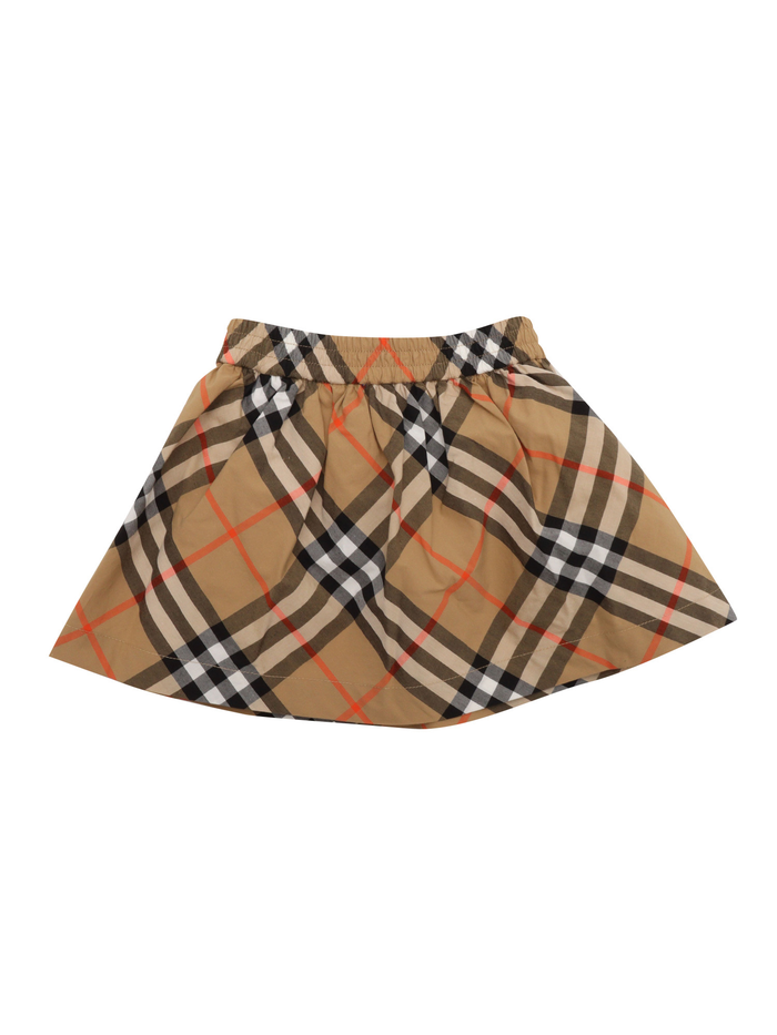 Inf Girl Skirts Beige Cotton