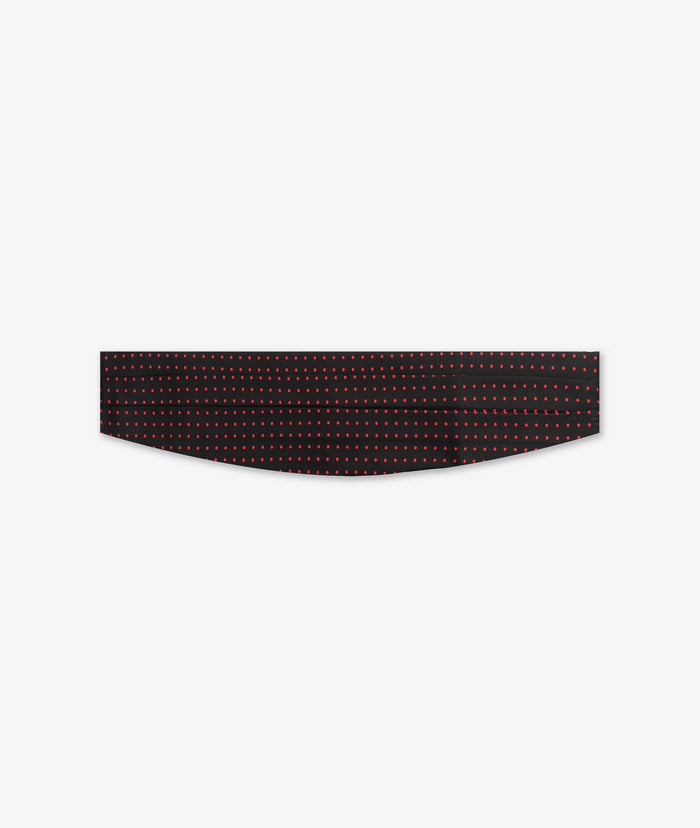 Cummerbund Popping Red Ceremony Band