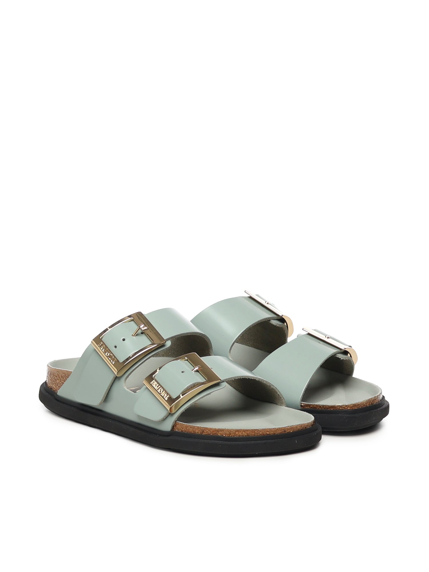 Birkenstock Sandals Shine Pure Sage
