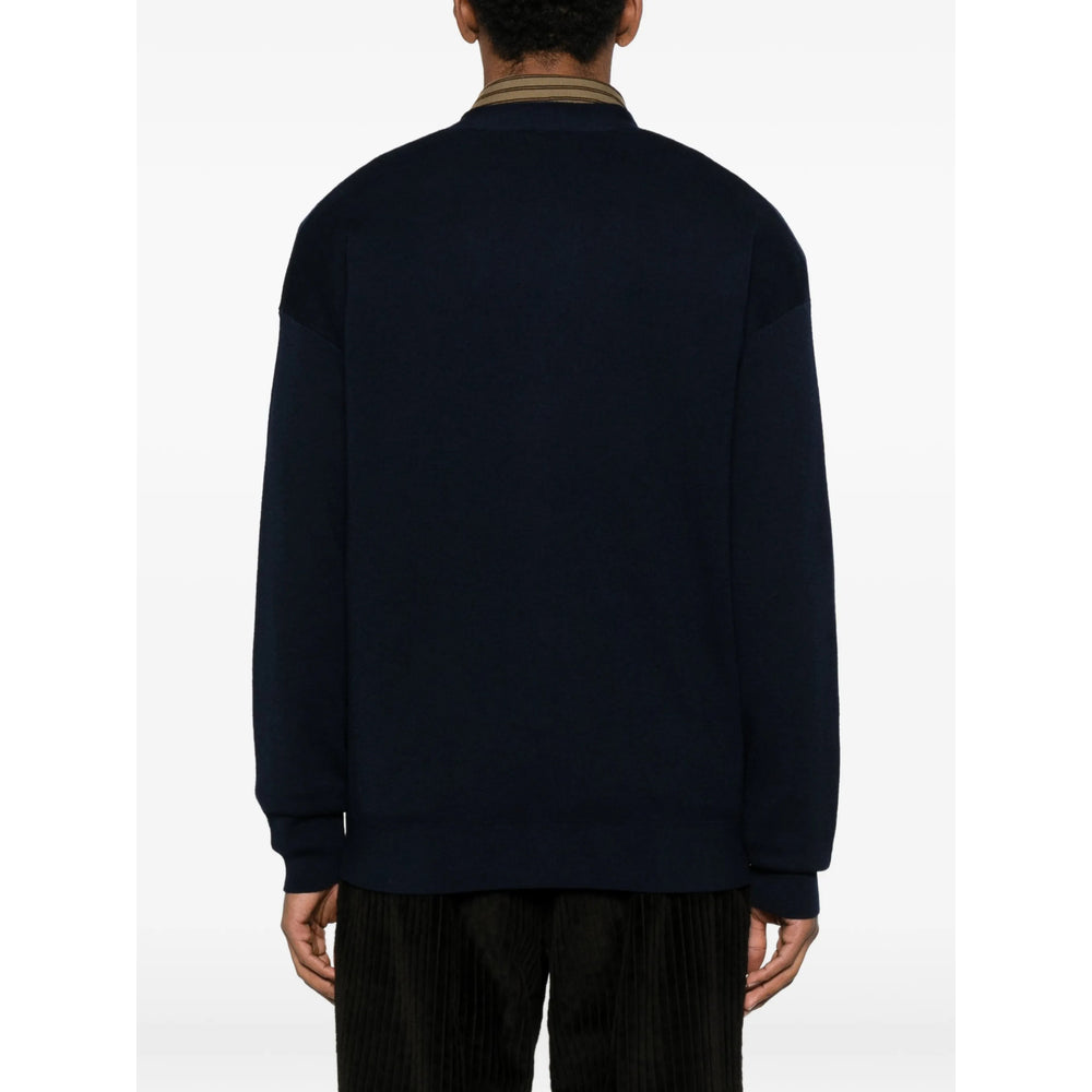Sweater Drole De Monsieur Blue Merino: 100