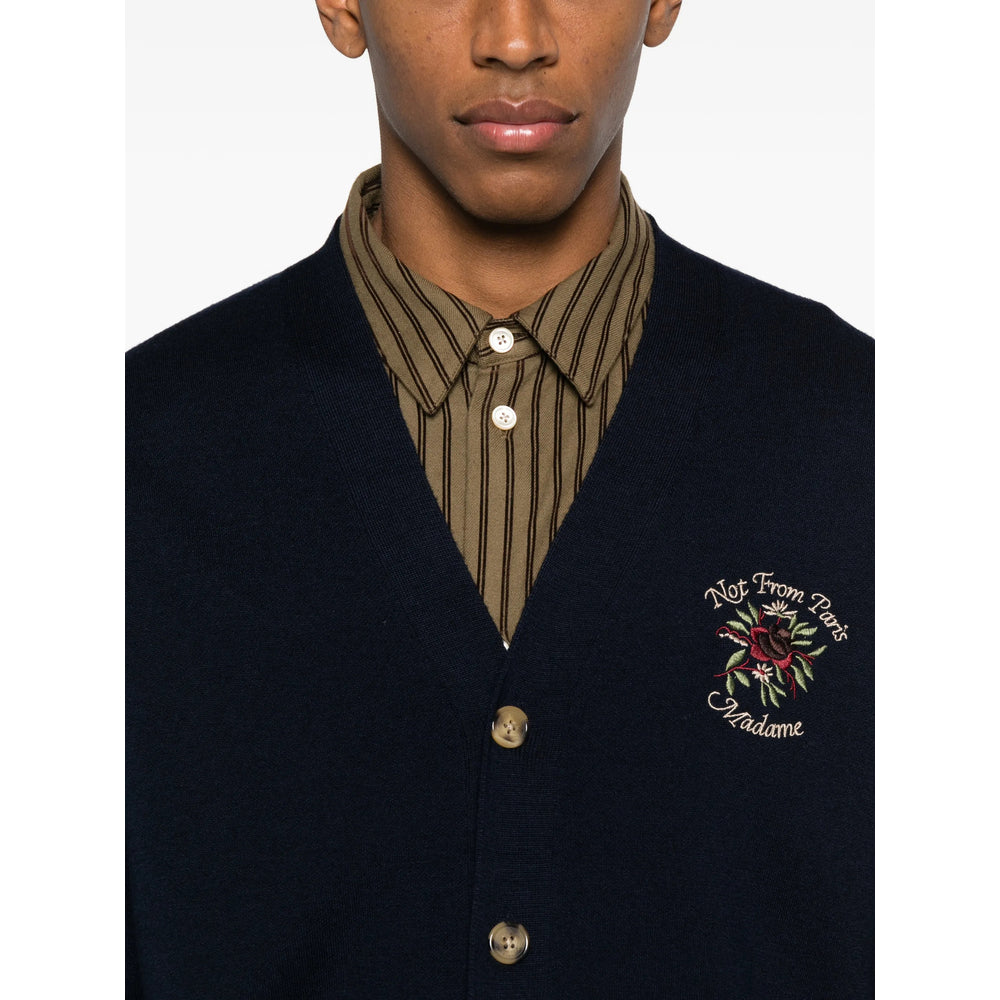 Sweater Drole De Monsieur Blue Merino: 100