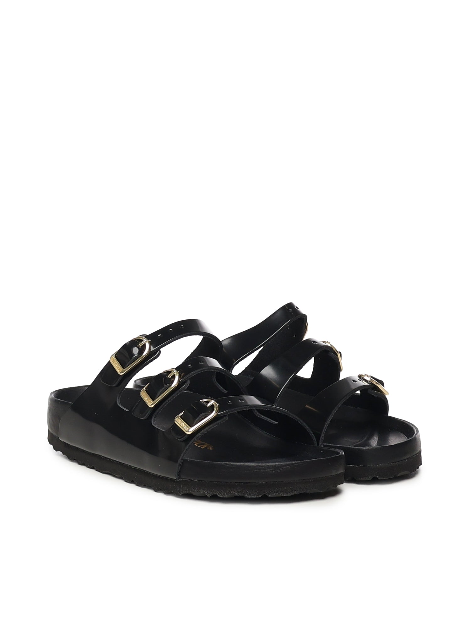 Birkenstock Sandals Shine Black