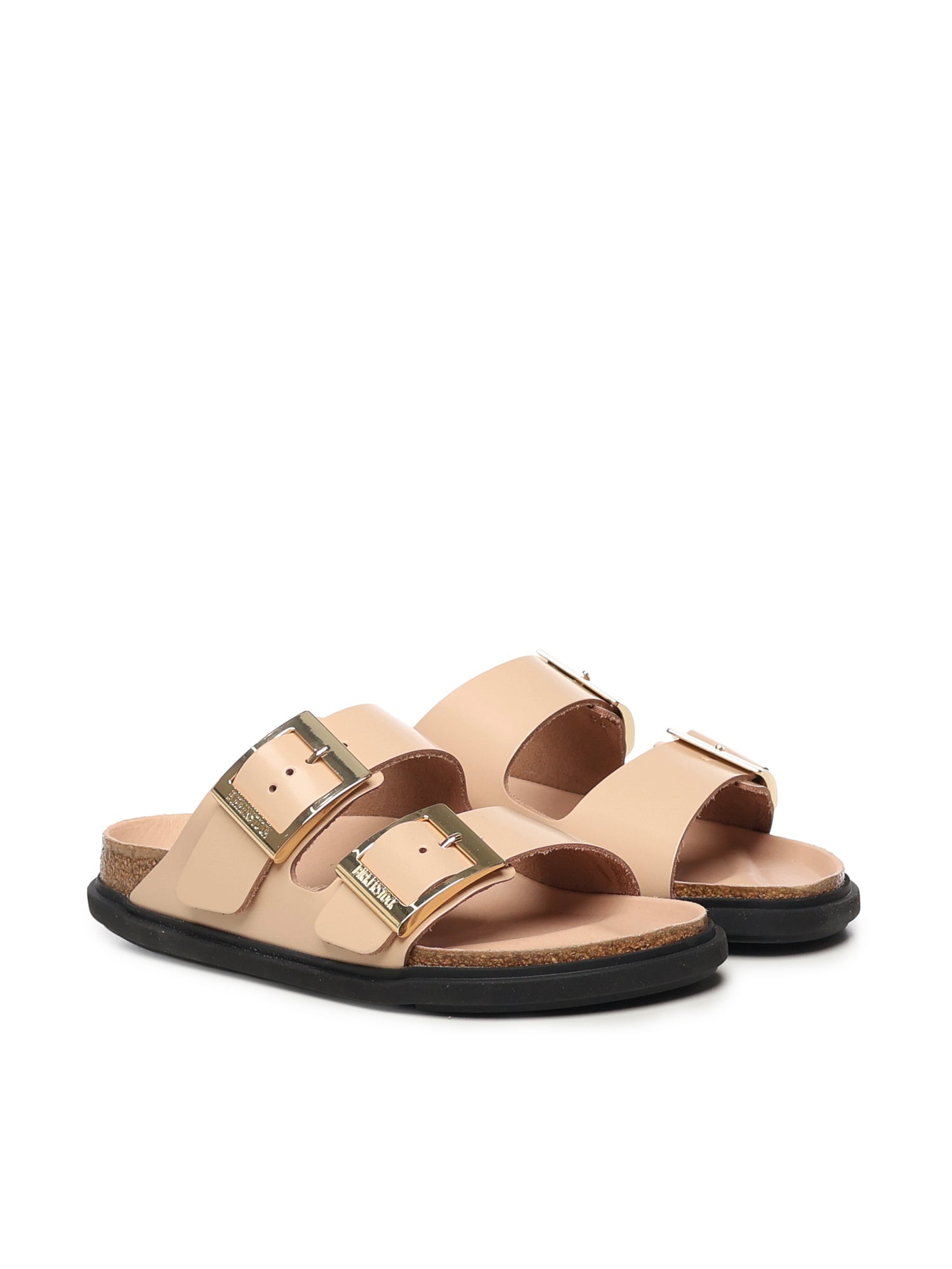 Birkenstock Sandals Shine New Beige