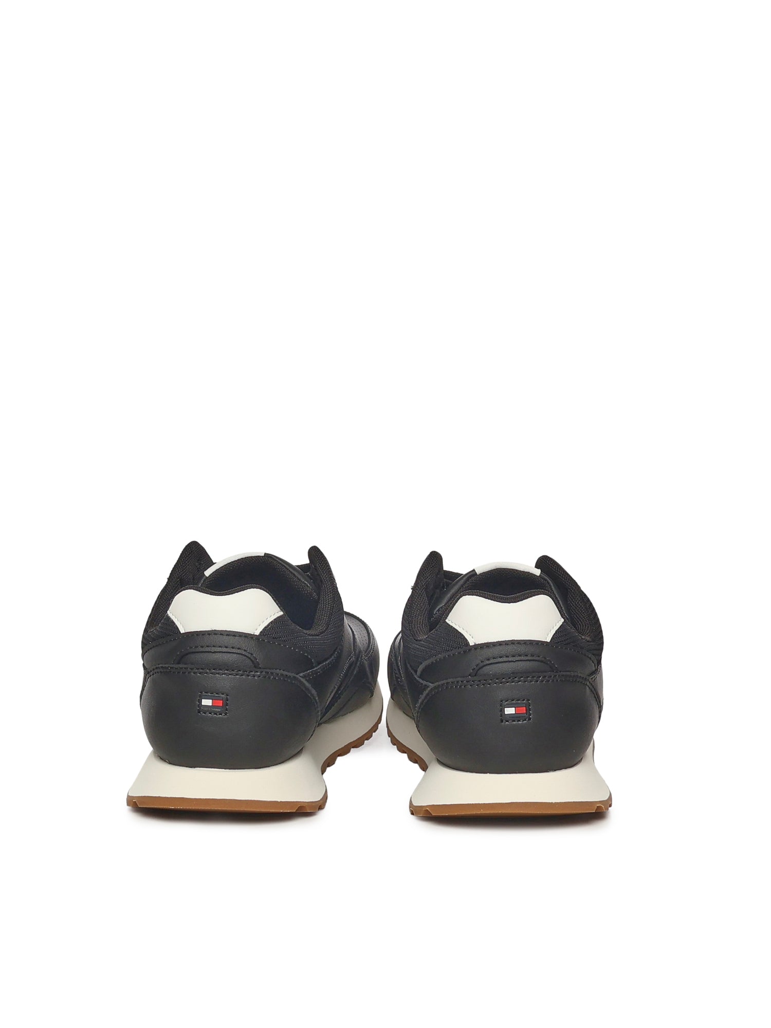 Tommy Hilfiger Sneakers Black Leather (fwa) ()