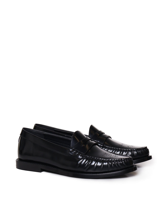 Céline Flat Shoes Black Calfskin