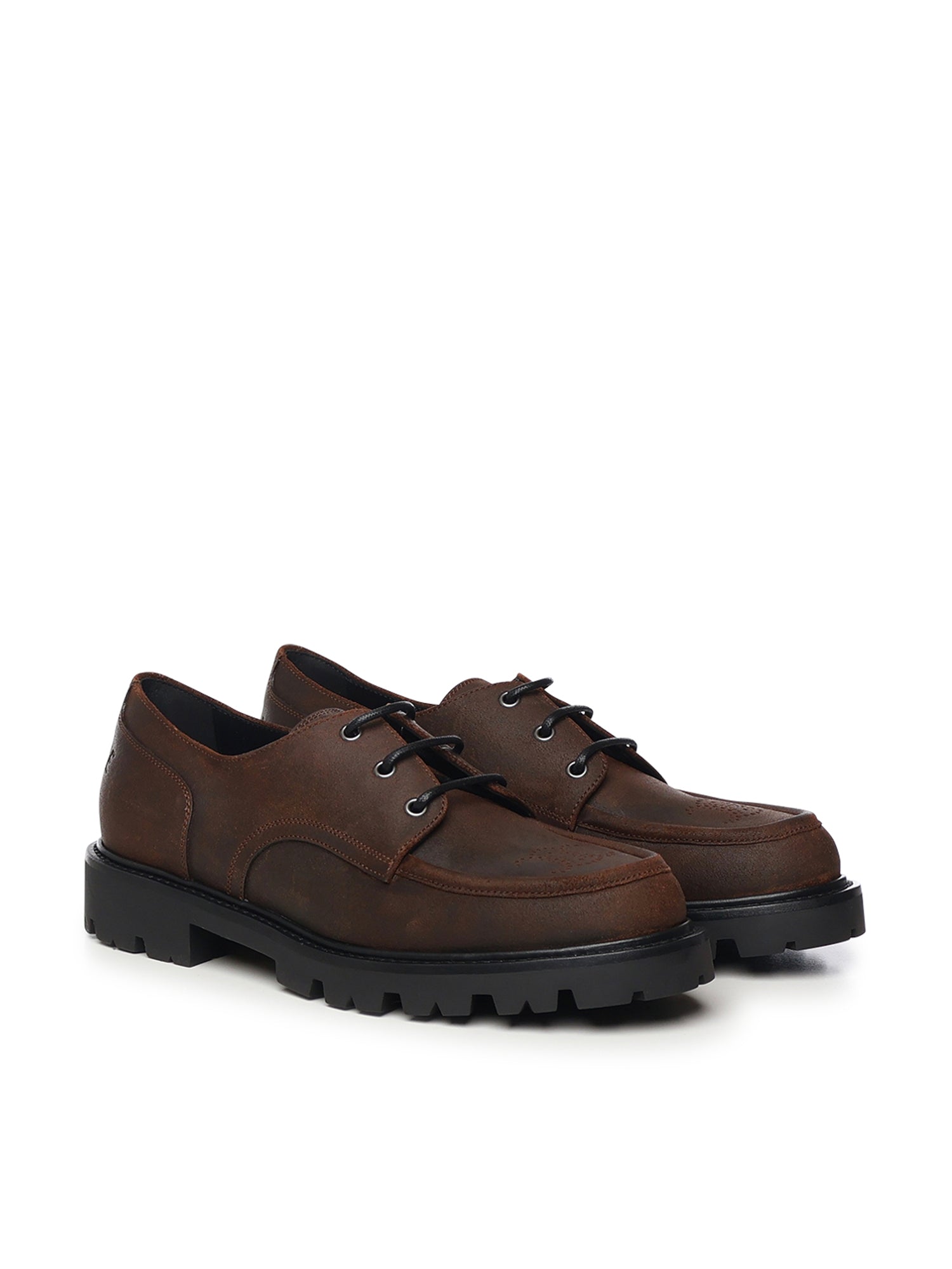 Céline Flat shoes Dark Brown Calf