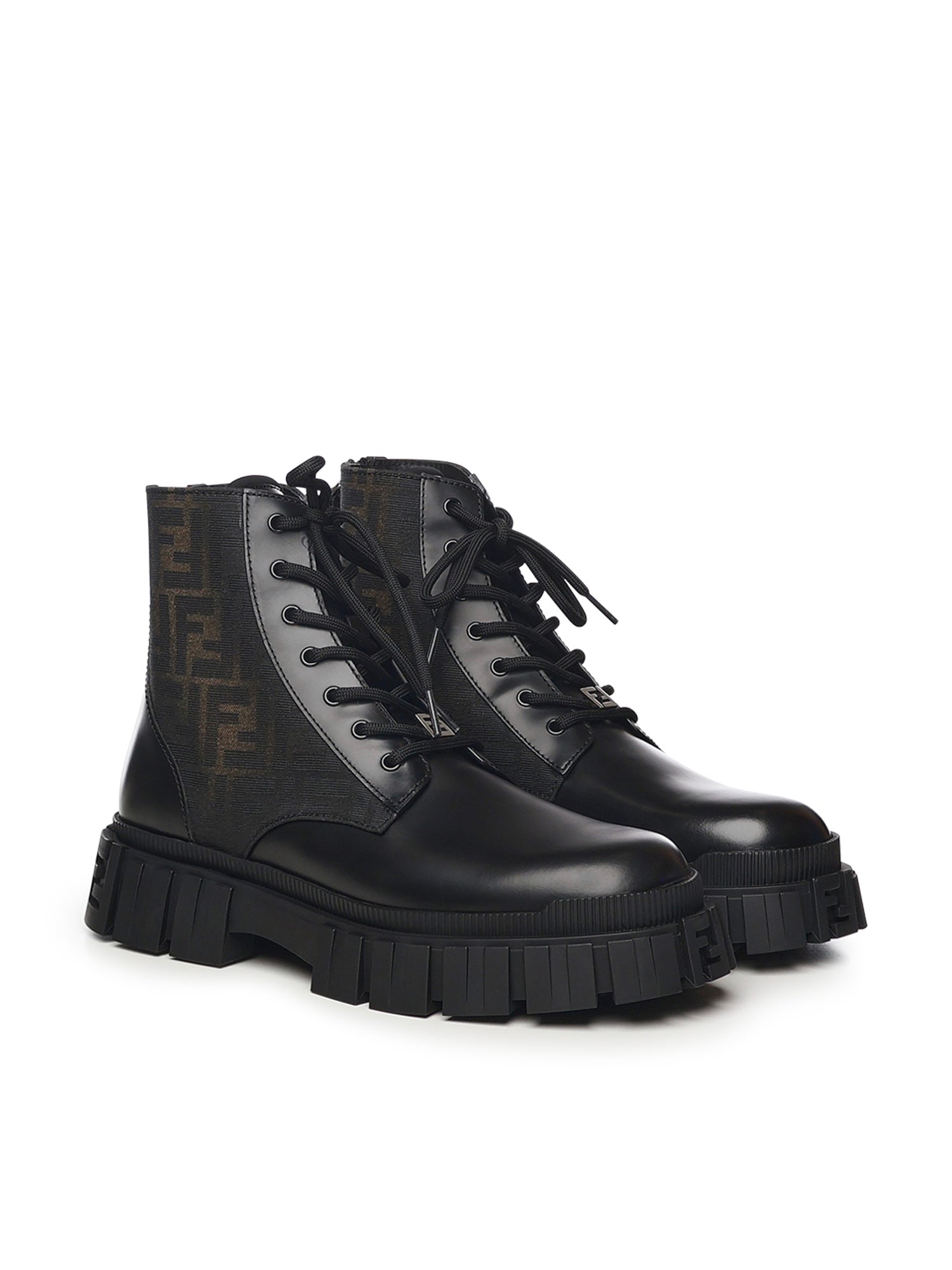 Fendi Boots Ner+tab.nero Ner+ner Vit+interno:vit
